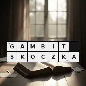 Hasło krzyżówkowe gambit królewski - gambit skoczka – rozwiązanie, synonimy, podpowiedzi i definicje krzyżówkowe